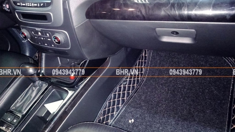 Thảm lót sàn 5D 6D Kia Sorento da cao cấp, bảo hành trọn đời